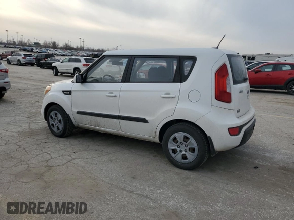 2012 Kia Soul with VIN KNDJT2A55C7452166, listed as a Copart auction lot 47270505 with 127,461 mi miles and Salvage Title. Bid and sale history available at carsss.com. Image 2.