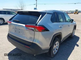 2024 Toyota RAV4 LE with VIN 2T3F1RFV5RC427974, listed as a IAAI auction lot 42648963 with 39,813 mi miles and . Bid and sale history available at DreamBid. Image 4.