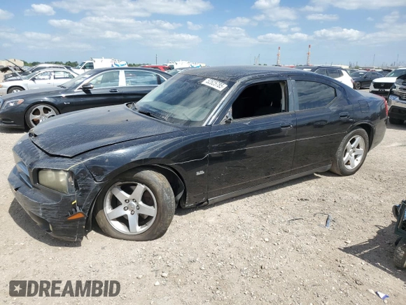 2009 Dodge Charger SXT with VIN 2B3KA33V09H503519, listed as a Copart auction lot 52825785 with 112,483 mi miles and Salvage Title. Bid and sale history available at carsss.com. Image 1.