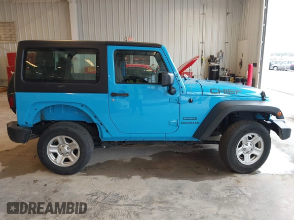 2017 Jeep Wrangler Sport with VIN 1C4AJWAG5HL578041, listed as a IAAI auction lot 41935216 with 119,837 mi miles and . Bid and sale history available at DreamBid. Image 13.
