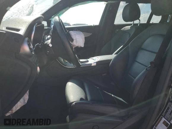 2021 Mercedes-Benz GLC 300 with VIN W1N0G8DB9MV302054, listed as a Copart auction lot 60962465 with 26,709 mi miles and Salvage title. Bid and sale history available at DreamBid. Image 7.