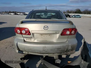 2004 Mazda 6 i with VIN 1YVFP80C345N41805, listed as a Copart auction lot 83388324 with 231,402 mi miles and Salvage Title. Bid and sale history available at DreamBid. Image 6.
