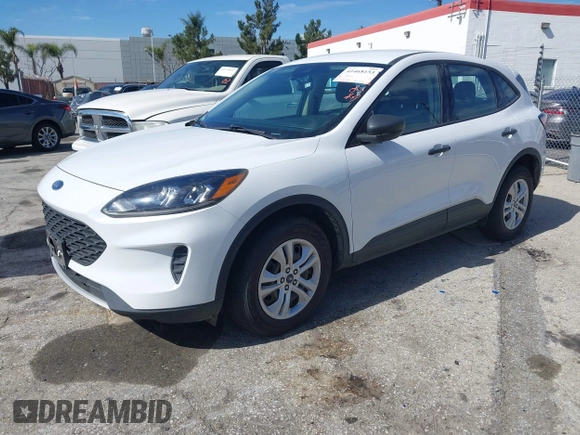 2020 Ford Escape S with VIN 1FMCU0F65LUC46922, listed as a IAAI auction lot 41468153 with 82,877 mi miles and . Bid and sale history available at carsss.com. Image 19.