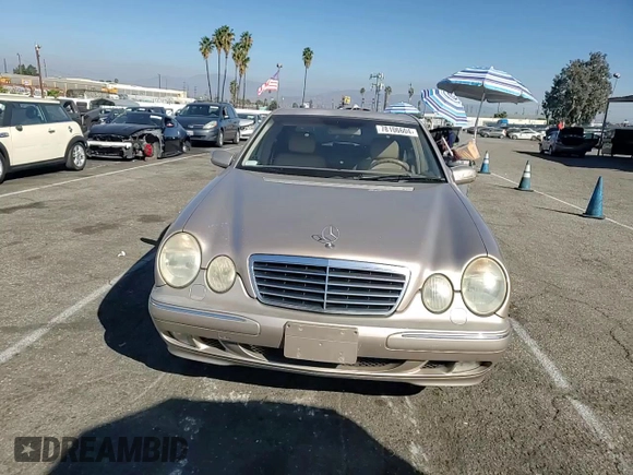 2000 Mercedes-Benz E-Class AWD with VIN WDBJF82G0YX029026, listed as a Copart auction lot 78106604 with 134,482 mi miles and Salvage Title. Bid and sale history available at carsss.com. Image 11.