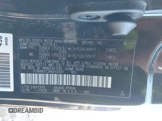 2021 Toyota Sienna LE с VIN 5TDKRKEC5MS049307, выставлен на аукционе IAAI как лот 40654172 с пробегом 172 693 миль миль и . История ставок и продаж доступна на DreamBid. Изображение 9.