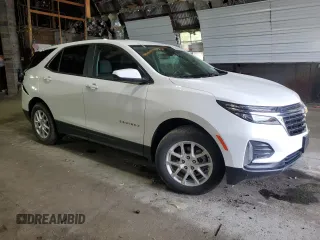 2022 Chevrolet Equinox LT z VIN 3GNAXUEV9NL300665, wystawiony jako Copart lot #56933125 z przebiegiem 30 686 mil mil oraz Szkoda całkowita • Salvage title. Historia ofert i sprzedaży dostępna na DreamBid. Obrazek 4.