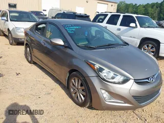 2014 Hyundai Elantra SE with VIN 5NPDH4AE1EH458376, listed as a IAAI auction lot 42577830 with 193,319 mi miles and . Bid and sale history available at DreamBid. Image 1.