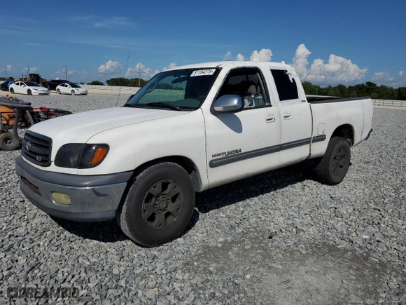 2001 Toyota Tundra SR5 with VIN 5TBRT34101S174984, listed as a Copart auction lot 51184275 with NaN miles and Clean Title. Bid and sale history available at carsss.com. Image 1.