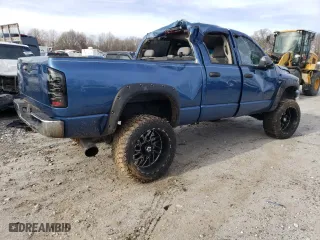 2006 Dodge Ram 2500 SLT with VIN 1D7KS28C96J137881, listed as a Copart auction lot 45282265 with 181,376 mi miles and Salvage Title. Bid and sale history available at carsss.com. Image 3.