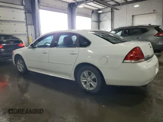 2012 Chevrolet Impala LS Fleet with VIN 2G1WF5E30C1304861, listed as a Copart auction lot 56847725 with 88,306 mi miles and Salvage title. Bid and sale history available at DreamBid. Image 2.