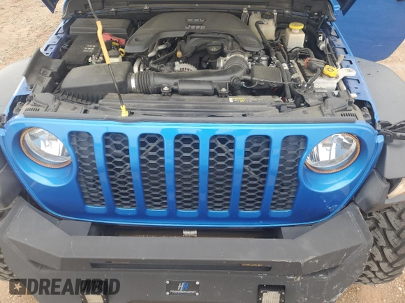 2020 Jeep Gladiator Sport S с VIN 1C6JJTAGXLL171914, выставлен на аукционе Copart как лот 55228435 с пробегом 81 848 миль миль и Списание • Salvage title. История ставок и продаж доступна на DreamBid. Изображение 11.