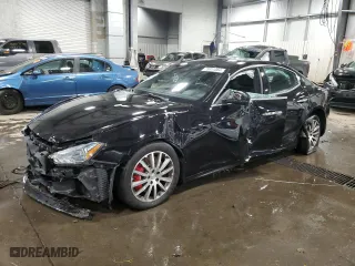 2017 Maserati Ghibli S Q4 with VIN ZAM57RTA0H1196498, listed as a Copart auction lot 79911364 with 69,950 mi miles and Salvage Title. Bid and sale history available at carsss.com. Image 1.