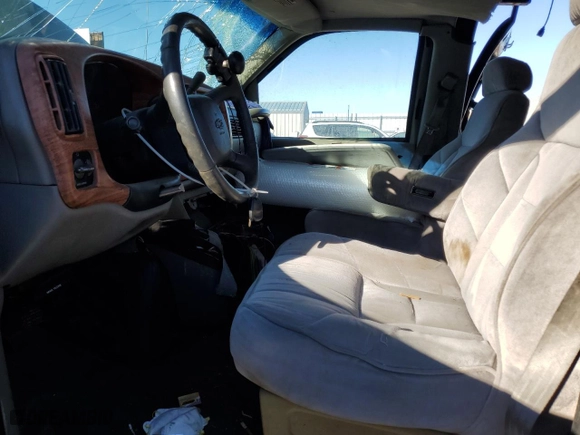 1999 Chevrolet Express Van with VIN 1GBFG15RXX1134896, listed as a Copart auction lot 88813845 with 267,795 mi miles and Clean Title. Bid and sale history available at carsss.com. Image 7.