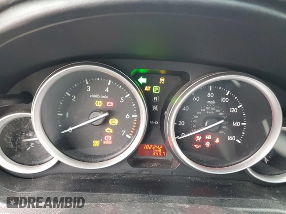 2009 Mazda 6 i Sport with VIN 1YVHP81A195M20008, listed as a Copart auction lot 44801775 with 182,242 mi miles and Salvage Title. Bid and sale history available at carsss.com. Image 9.