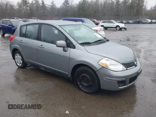 2009 Nissan Versa 1.8 S with VIN 3N1BC13E19L360362, listed as a IAAI auction lot 41864783 with 155,531 mi miles. Bid and sale history available at carsss.com. Image 1.