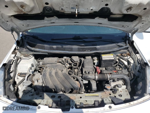 2015 Nissan Versa SV with VIN 3N1CN7AP3FL827086, listed as a Copart auction lot 54110215 with 96,577 mi miles and Clean Title. Bid and sale history available at carsss.com. Image 11.