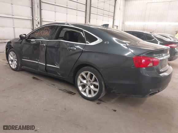 2018 Chevrolet Impala Premier with VIN 2G1125S33J9152180, listed as a IAAI auction lot 41752201 with 143,152 mi miles. Bid and sale history available at carsss.com. Image 3.