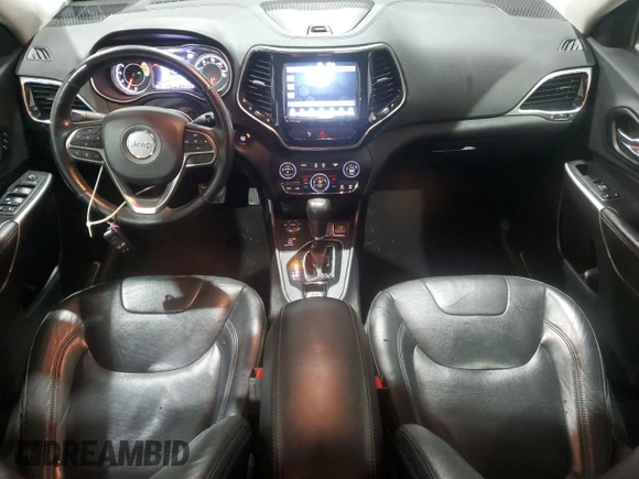 2019 Jeep Cherokee Limited with VIN 1C4PJMDX6KD412428, listed as a Copart auction lot 54933195 with 65,279 mi miles and Clean title. Bid and sale history available at DreamBid. Image 8.