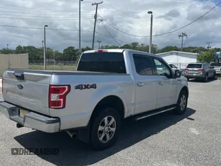 2018 Ford F-150 XL with VIN 1FTEW1E54JFE20941, listed as a Copart auction lot 55782305 with 201,769 mi miles and Clean Title. Bid and sale history available at carsss.com. Image 4.