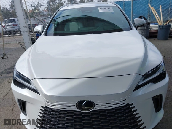 2024 Lexus RX with VIN 2T2BBMCA2RC048595, listed as a IAAI auction lot 42040110 with 9,665 mi miles. Bid and sale history available at carsss.com. Image 12.