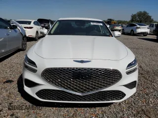 2025 Genesis G70 2.5T with VIN KMTG34SC0SU150613, listed as a Copart auction lot 48740825 with Not provided miles and Salvage title. Bid and sale history available at DreamBid. Image 5.