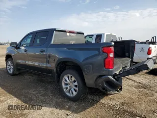 2020 Chevrolet Silverado 1500 Custom with VIN 3GCPWBEK9LG356000, listed as a Copart auction lot 44946305 with 0 mi miles and Salvage Title. Bid and sale history available at carsss.com. Image 2.