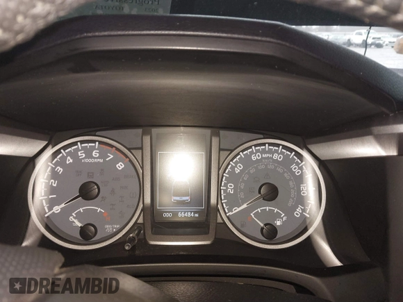2023 Toyota Tacoma 4WD SR with VIN 3TMCZ5AN8PM538298, listed as a IAAI auction lot 41472145 with 66,484 mi miles. Bid and sale history available at carsss.com. Image 7.