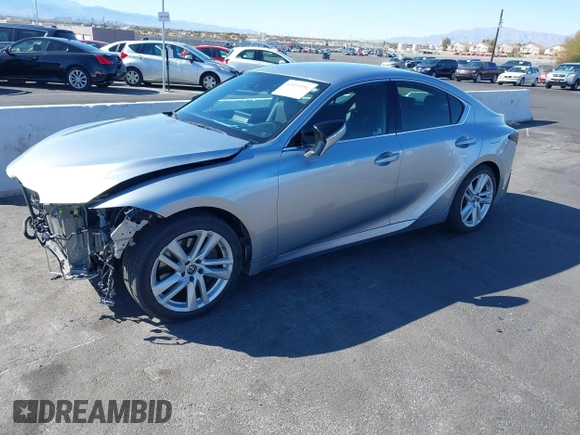 2021 Lexus IS 300 с VIN JTHAA1D23M5112706, выставлен на аукционе IAAI как лот 41815351 с пробегом 33 680 миль миль и . История ставок и продаж доступна на DreamBid. Изображение 2.