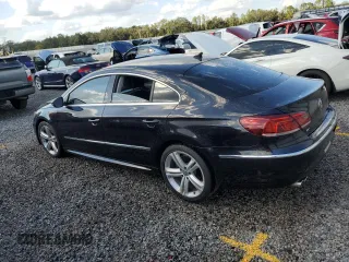 2015 Volkswagen CC R-Line with VIN WVWBP7AN0FE800915, listed as a Copart auction lot 79766214 with 76,796 mi miles and Salvage Title. Bid and sale history available at DreamBid. Image 2.