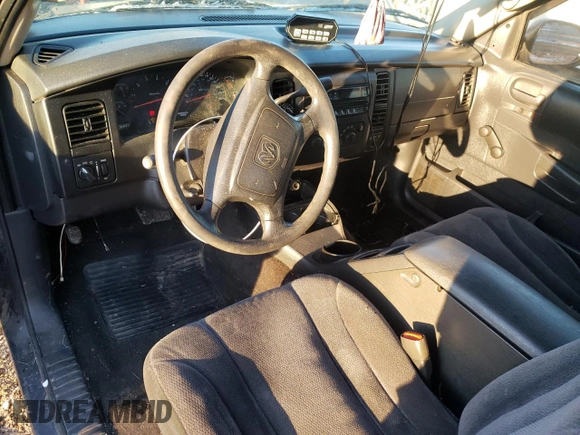 2002 Dodge Dakota with VIN 1B7FL16X52S557179, listed as a Copart auction lot 42221125 with 176,537 mi miles and Salvage Title. Bid and sale history available at carsss.com. Image 8.