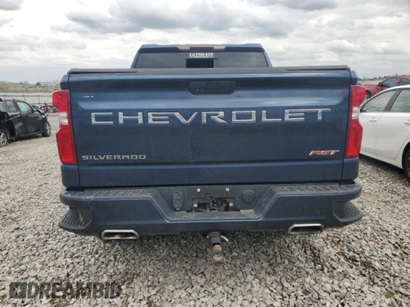 2019 Chevrolet Silverado 1500 RST with VIN 1GCUYEED6KZ415065, listed as a Copart auction lot 51276005 with 89,646 mi miles and Salvage Title. Bid and sale history available at DreamBid. Image 6.