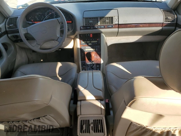 1998 Mercedes-Benz S-Class with VIN WDBGA43G6WA393788, listed as a Copart auction lot 54447505 with 145,142 mi miles and Clean Title. Bid and sale history available at carsss.com. Image 8.