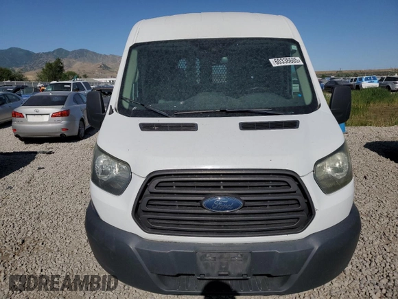 2015 Ford Transit with VIN 1FTNE2CG1FKA40998, listed as a Copart auction lot 60338605 with 77,895 mi miles and Salvage title. Bid and sale history available at DreamBid. Image 5.