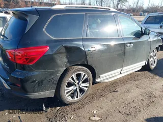 2018 Nissan Pathfinder SL with VIN 5N1DR2MM9JC647749, listed as a IAAI auction lot 41661226 with 48,738 mi miles. Bid and sale history available at carsss.com. Image 4.