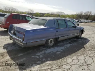 1993 Cadillac Fleetwood z VIN 1G6DW5278PR709811, wystawiony jako Copart lot #51678935 z przebiegiem 143 277 mil mil oraz Czysty tytuł • Clean title. Historia ofert i sprzedaży dostępna na DreamBid. Obrazek 3.