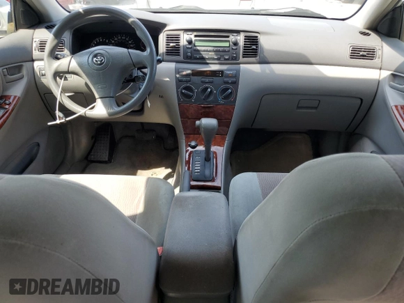 2007 Toyota Corolla CE with VIN JTDBR32E770108831, listed as a Copart auction lot 61961465 with 154,342 mi miles and Salvage title. Bid and sale history available at DreamBid. Image 8.