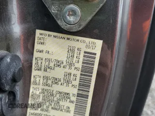 2017 Nissan Frontier SV z VIN 1N6BD0CT9HN746154, wystawiony jako Copart lot #58723845 z przebiegiem 77 113 mil mil oraz Szkoda całkowita • Salvage title. Historia ofert i sprzedaży dostępna na DreamBid. Obrazek 12.