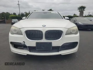 2011 BMW 7 Series 750Li with VIN WBAKB8C51BCY66328, listed as a Copart auction lot 54727695 with 155,689 mi miles and Clean Title. Bid and sale history available at carsss.com. Image 5.