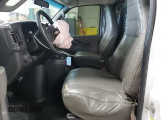 2023 Ford Transit Cargo with VIN 1FTBR1C84PKA17131, listed as a Copart auction lot 54901755 with 85,188 mi miles and Salvage title. Bid and sale history available at DreamBid. Image 7.