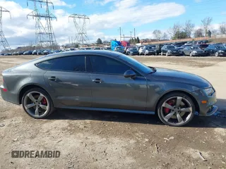 2018 Audi S7 Prestige with VIN WAU2FAFC6JN002741, listed as a IAAI auction lot 41457706 with 70,113 mi miles. Bid and sale history available at carsss.com. Image 14.