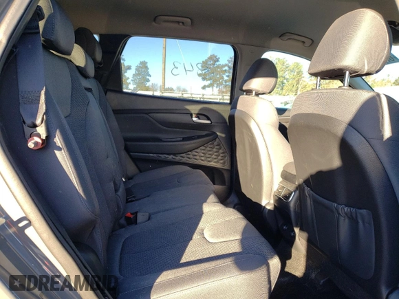 2021 Hyundai Santa Fe SE with VIN 5NMS1DAJ0MH317481, listed as a Copart auction lot 67045351 with 21,843 mi miles. Bid and sale history available at carsss.com. Image 6.