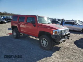 2008 Hummer H3 SUV Luxury with VIN 5GTEN13E788181236, listed as a Copart auction lot 49215815 with 209,136 mi miles and Salvage Title. Bid and sale history available at carsss.com. Image 4.