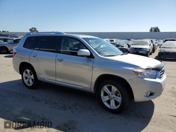 2010 Toyota Highlander Limited with VIN 5TDDK3EH9AS017163, listed as a Copart auction lot 56712655 with 164,873 mi miles and Salvage title. Bid and sale history available at DreamBid. Image 4.