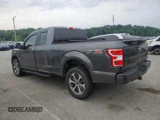 2019 Ford F-150 XL with VIN 1FTEX1EP9KKC47098, listed as a Copart auction lot 60653275 with 104,823 mi miles and Salvage title. Bid and sale history available at DreamBid. Image 2.