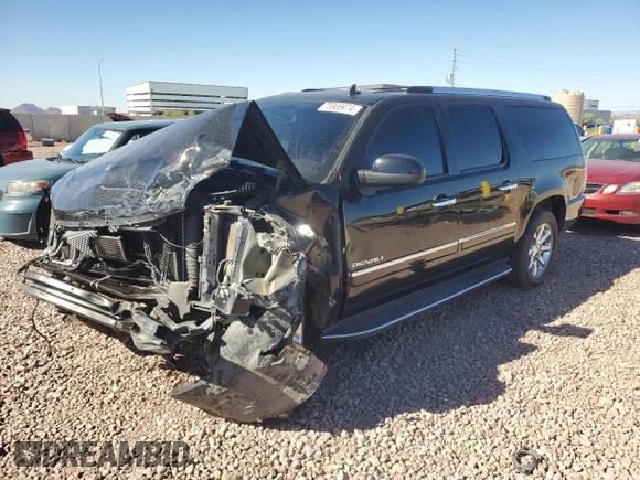 2012 GMC Yukon XL Denali with VIN 1GKS1MEF5CR223214, listed as a Copart auction lot 79906974 with 112,256 mi miles and Salvage Title. Bid and sale history available at carsss.com. Image 1.