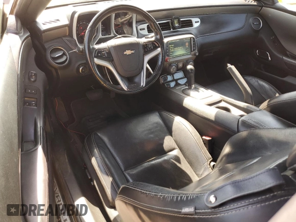 2014 Chevrolet Camaro SS with VIN 2G1FK1EJ1E9213024, listed as a Copart auction lot 60081665 with 174,469 mi miles and Salvage title. Bid and sale history available at DreamBid. Image 8.