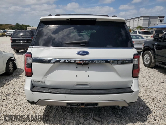 2021 Ford Expedition Max Limited with VIN 1FMJK2AT7MEA37702, listed as a Copart auction lot 54163245 with Not Provided miles and Non Repairable. Bid and sale history available at DreamBid. Image 6.