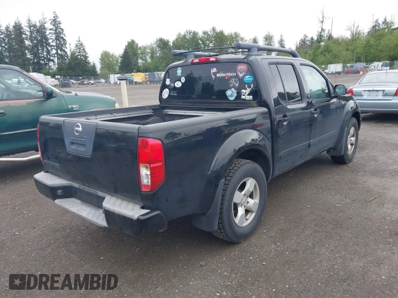 2008 Nissan Frontier SE with VIN 1N6AD07U08C429177, listed as a IAAI auction lot 42293681 with 209,319 mi miles and . Bid and sale history available at DreamBid. Image 4.