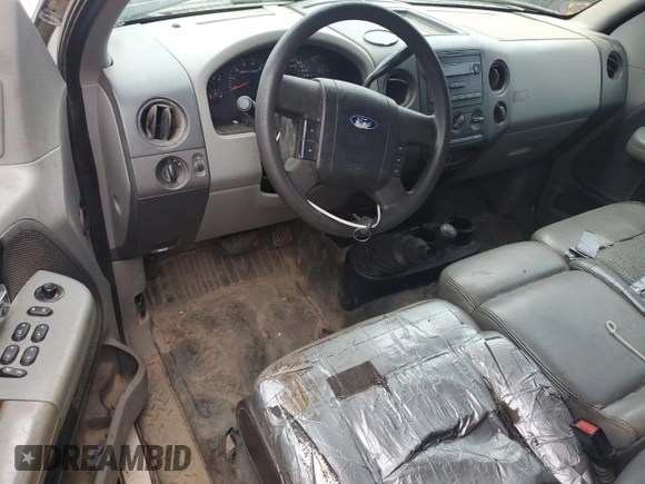 2006 Ford F-150 STX with VIN 1FTRX14W86KC45150, listed as a Copart auction lot 70202854 with 0 mi miles and Salvage Title. Bid and sale history available at carsss.com. Image 8.