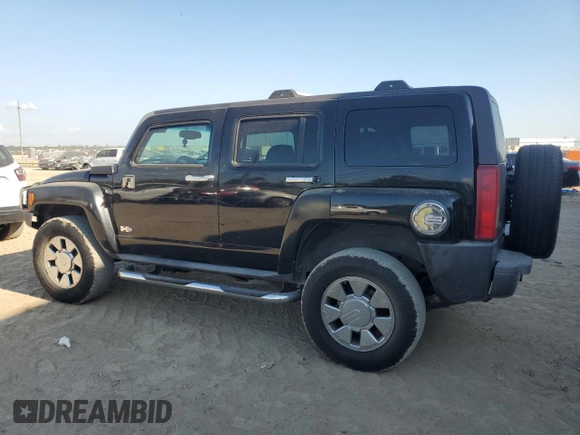 2007 Hummer H3 SUV with VIN 5GTDN13E778104702, listed as a Copart auction lot 72533514 with 250,312 mi miles and Salvage Title. Bid and sale history available at carsss.com. Image 2.